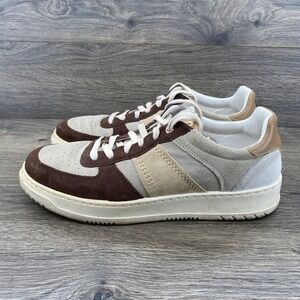 Greats Brooklyn Court Mens Shoes Brown Multi Suede Leather Low Top Sneakers 10